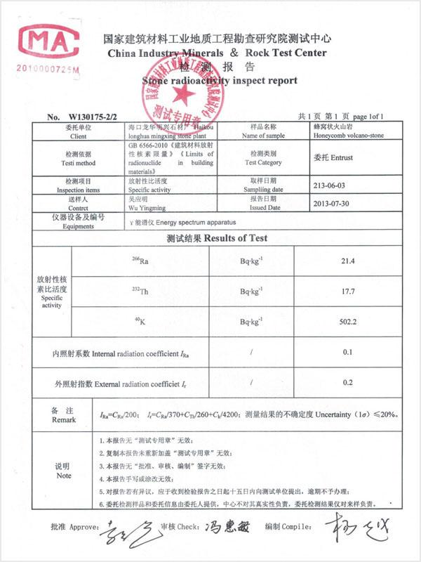 質檢報告詳情